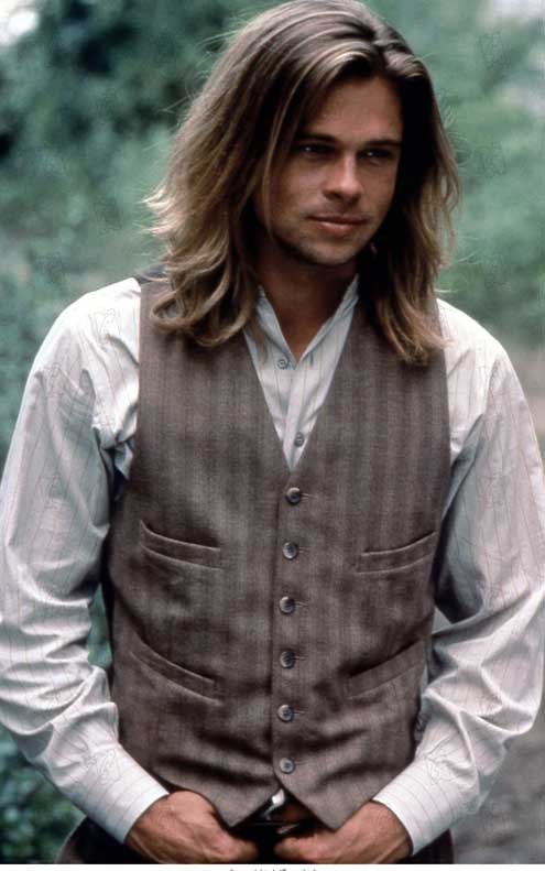 brad pitt hairstyles. Brad Pitt can get away with