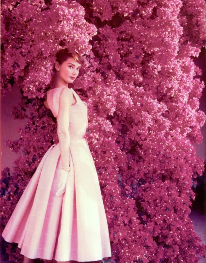 Penelope Tree and Audrey Hepburn