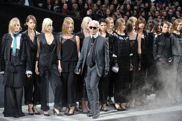 The catwalk was smokin' hot at the CHANEL ready to wear show in Paris 